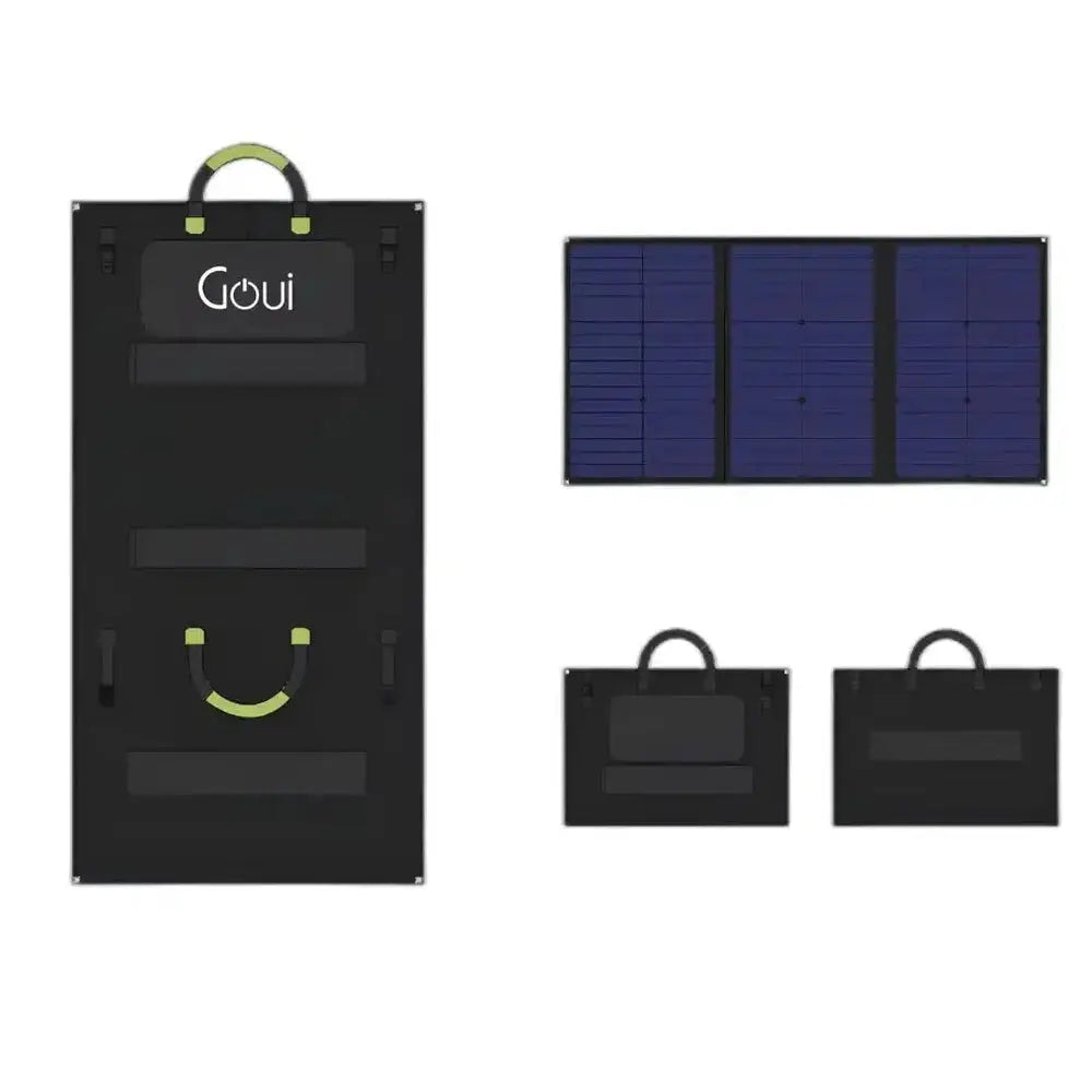 Goui Panneau Solaire Pliable – 100W — Connecto.ma